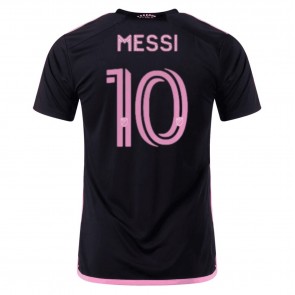 Inter Miami Lionel Messi #10 Koszulka Wyjazdowych 2023-24 Krótki Rękaw